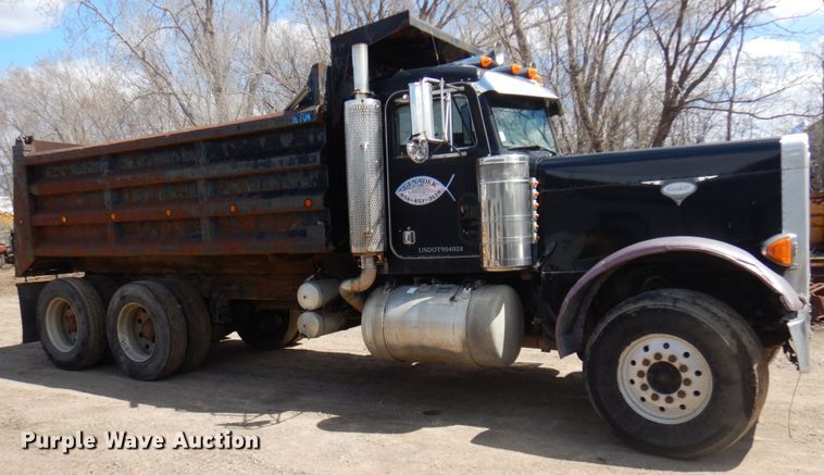 image for item MF9570 1998 Peterbilt 379  dump truck