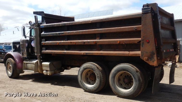 image for item MF9570 1998 Peterbilt 379  dump truck