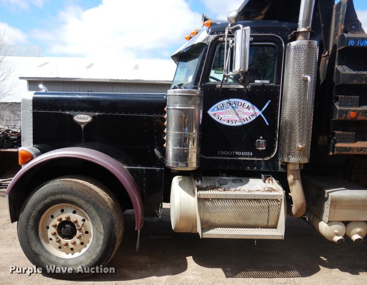 image for item MF9570 1998 Peterbilt 379  dump truck