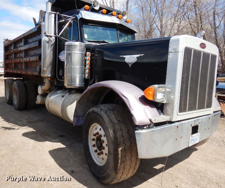 image for item MF9570 1998 Peterbilt 379  dump truck