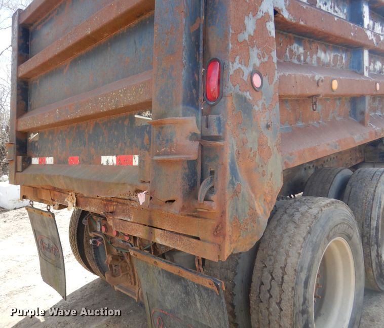 image for item MF9570 1998 Peterbilt 379  dump truck