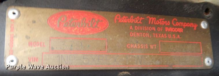 image for item MF9570 1998 Peterbilt 379  dump truck