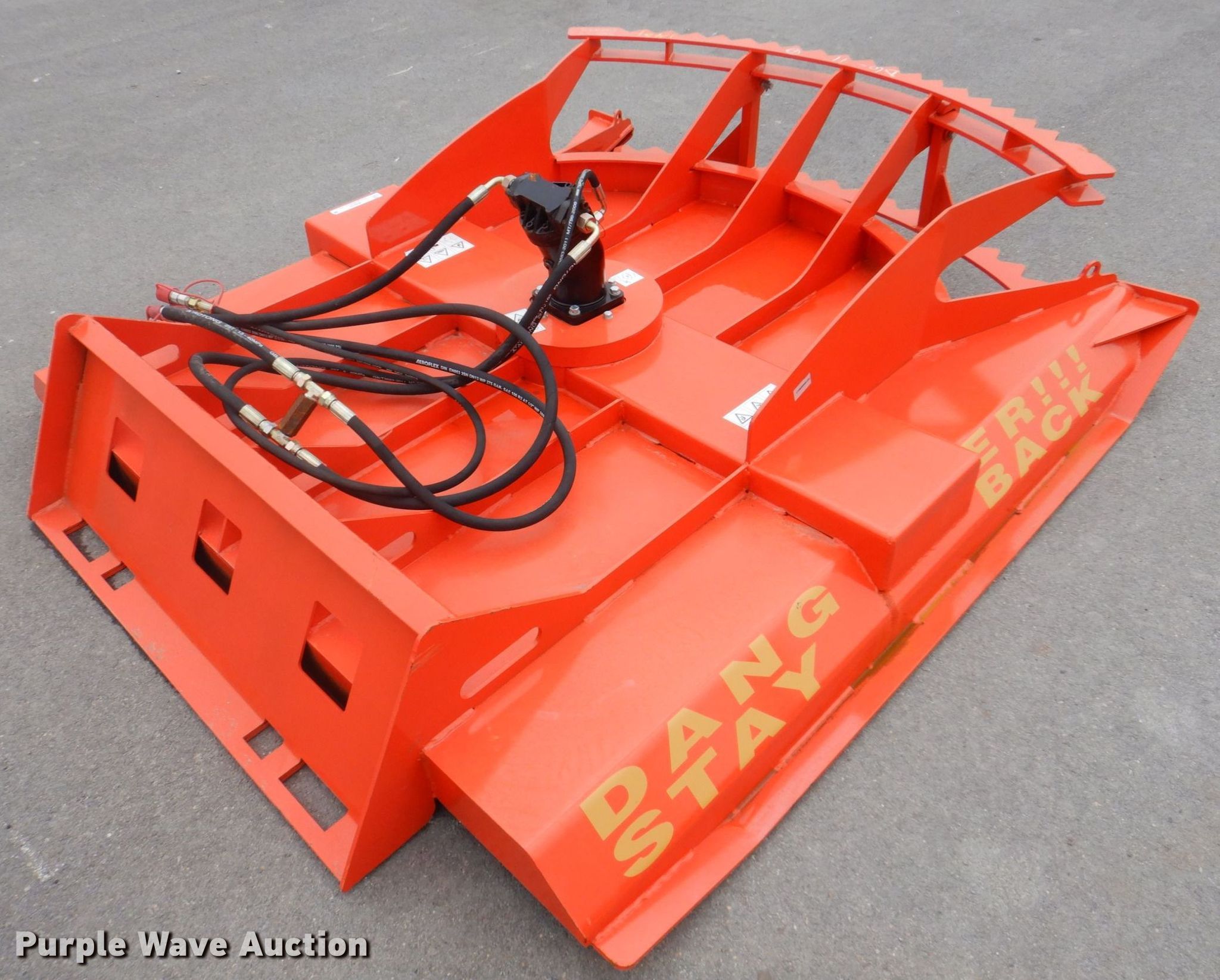 2021 TopCat HDRC 72"W skid steer brush mower in Waterloo, NE Item