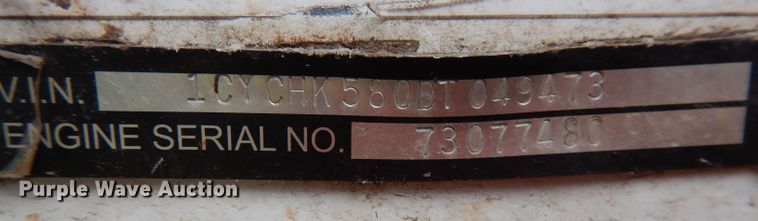 image for item DJ2758 2011 Crane Carrier LET2-26-UNK  refuse truck