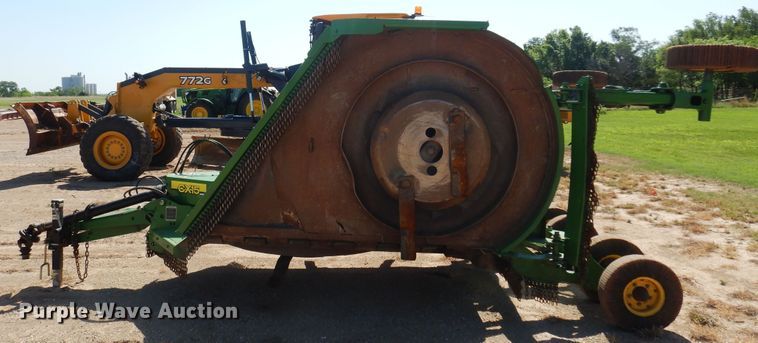 image for item DK0909 2015 John Deere CX15  batwing rotary mower