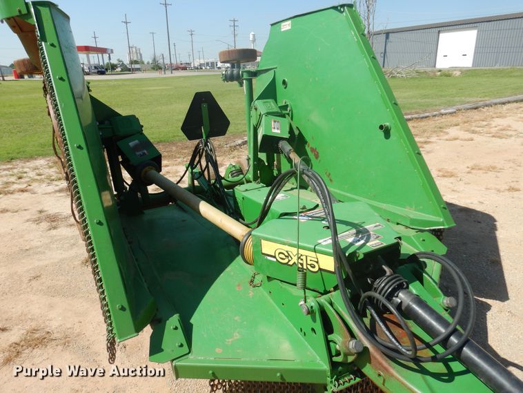 image for item DK0909 2015 John Deere CX15  batwing rotary mower