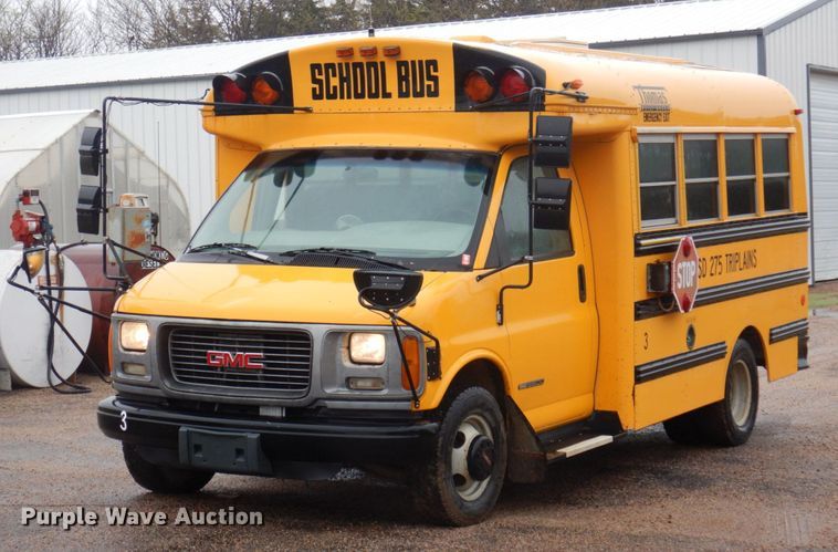 image for item DM5434 1998 GMC Savana G3500  school bus
