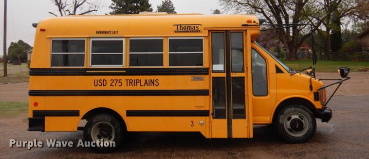 image for item DM5434 1998 GMC Savana G3500  school bus