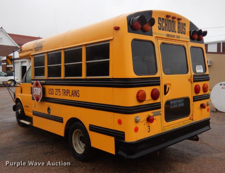 image for item DM5434 1998 GMC Savana G3500  school bus