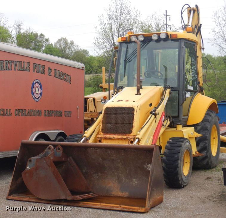 image for item DM5442 2004 New Holland LB75B  backhoe