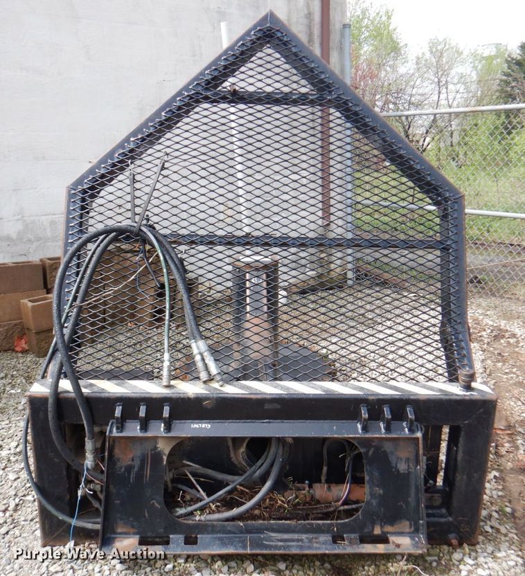 image for item DM6165 Ground Force HR970  Ground Force HR970 skid steer tree saw