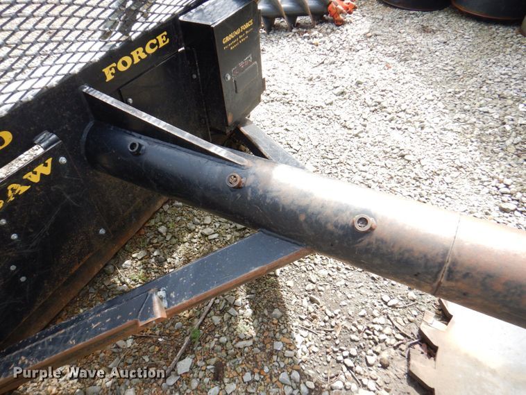 image for item DM6165 Ground Force HR970  Ground Force HR970 skid steer tree saw