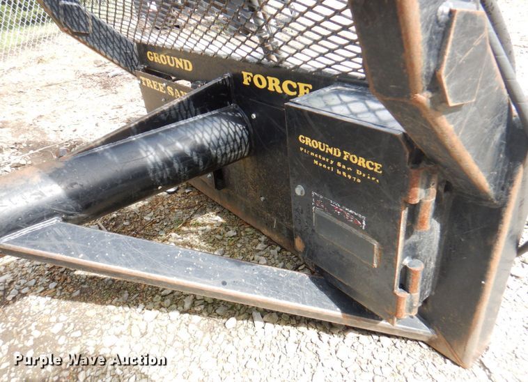 image for item DM6165 Ground Force HR970  Ground Force HR970 skid steer tree saw