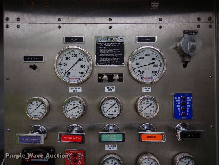 image for item DM7322 2003 Spartan VA41M-2142  pumper fire truck