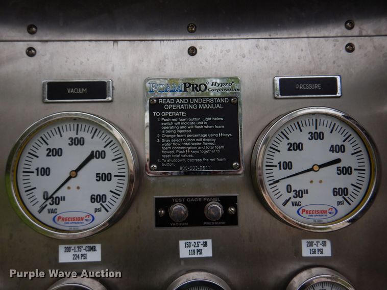 image for item DM7322 2003 Spartan VA41M-2142  pumper fire truck