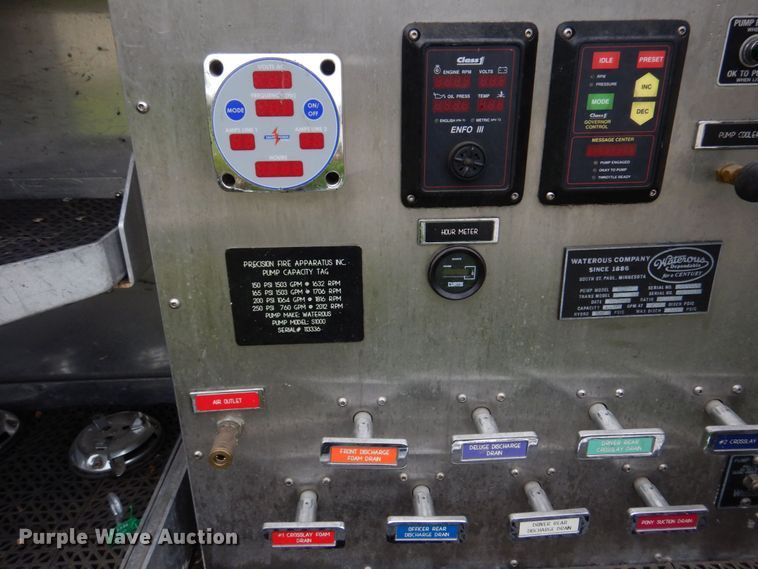 image for item DM7322 2003 Spartan VA41M-2142  pumper fire truck