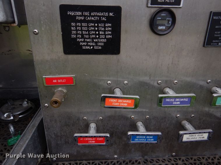 image for item DM7322 2003 Spartan VA41M-2142  pumper fire truck