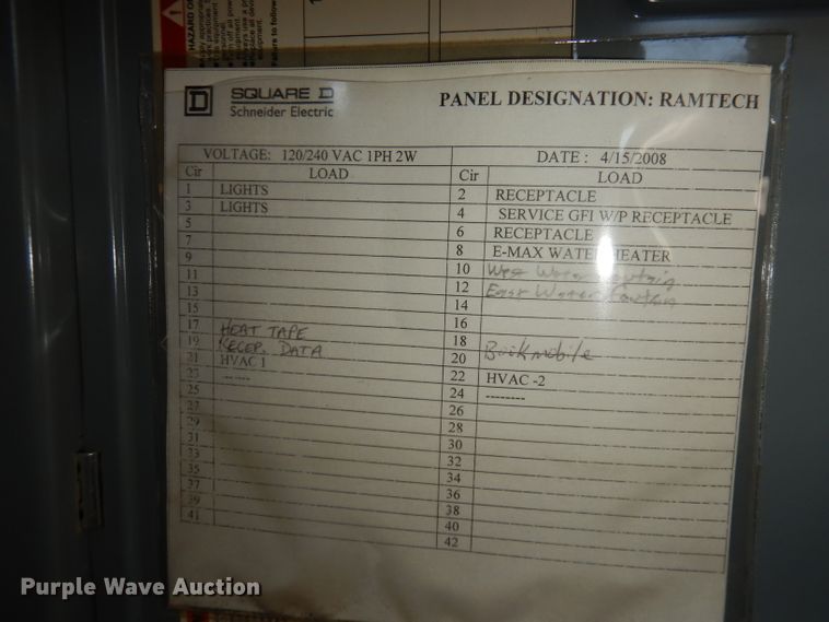image for item DN1491 2008 Ramtech IHM32  double wide modular classroom