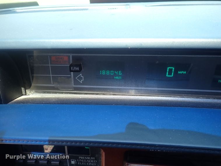 image for item DP4640 1991 Cadillac Fleetwood