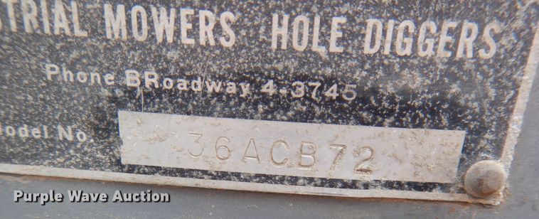 image for item DT9807 Heckendorn 36ACB72  lawn mower