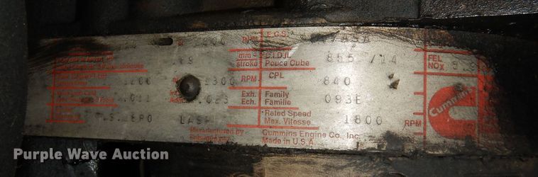 image for item DT9808 1990 International 9300  semi truck