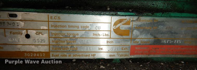 image for item DT9854 Cummins  engine