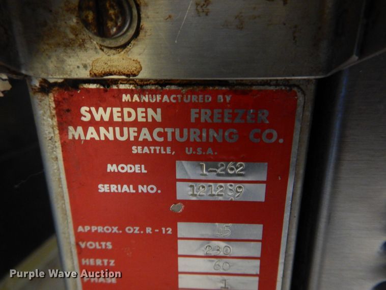 image for item IM9743 Sweden 262  ice cream machine