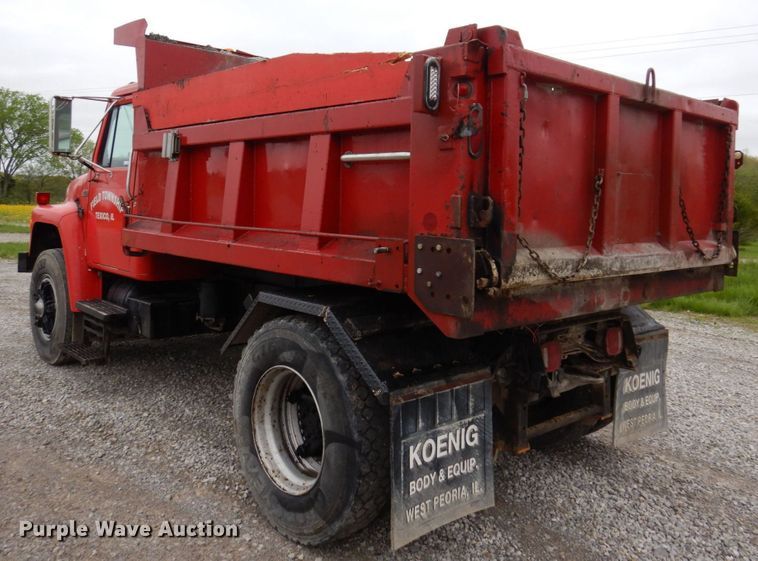 image for item IM9980 1989 International S1954  dump truck