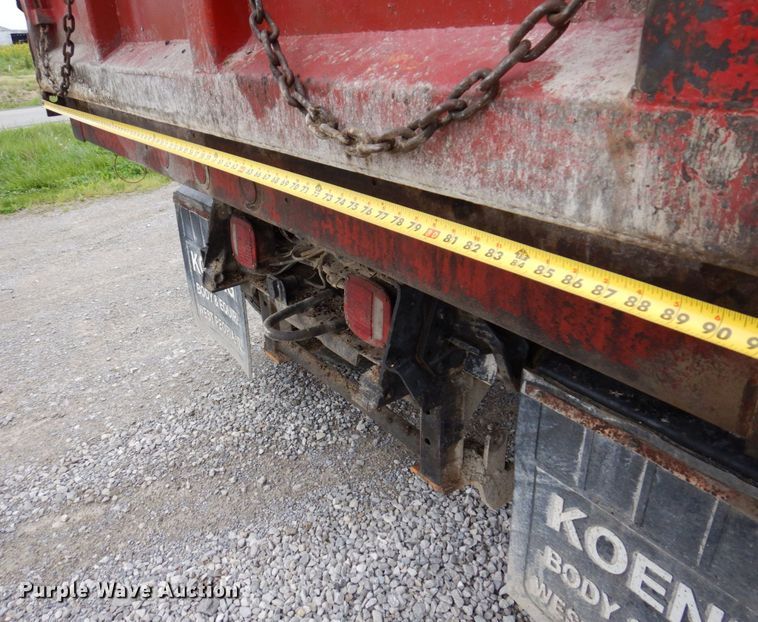 image for item IM9980 1989 International S1954  dump truck