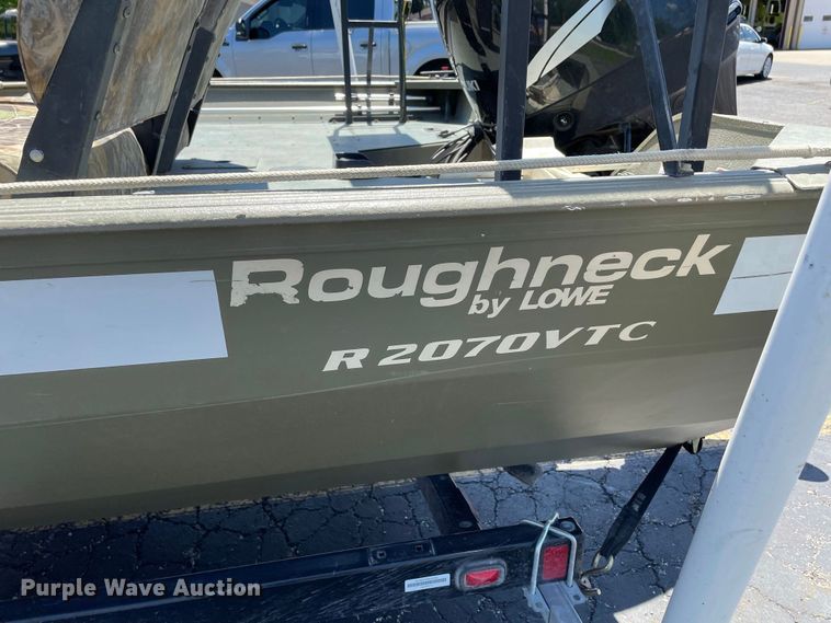 image for item JC9862 2008 Roughneck R2070VTC  boat