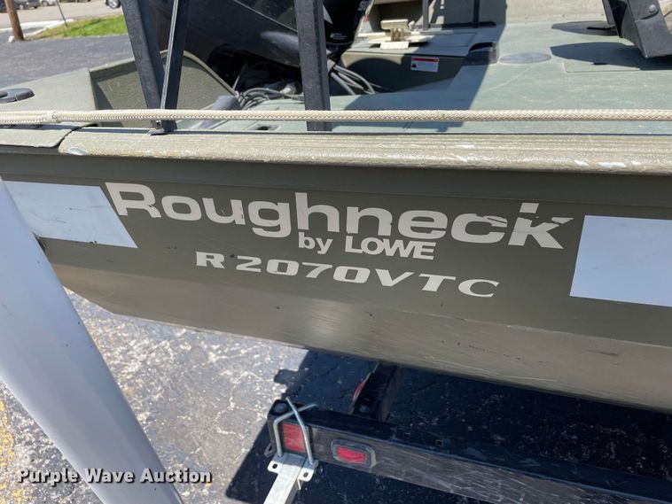 image for item JC9862 2008 Roughneck R2070VTC  boat