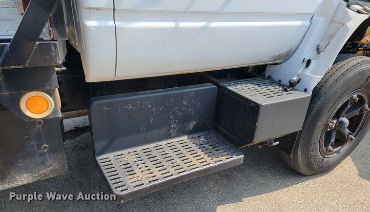 image for item JL9484 1990 GMC TopKick C6000  dump flatbed truck