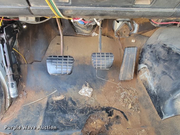 image for item JL9484 1990 GMC TopKick C6000  dump flatbed truck