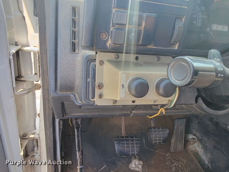 image for item JL9484 1990 GMC TopKick C6000  dump flatbed truck