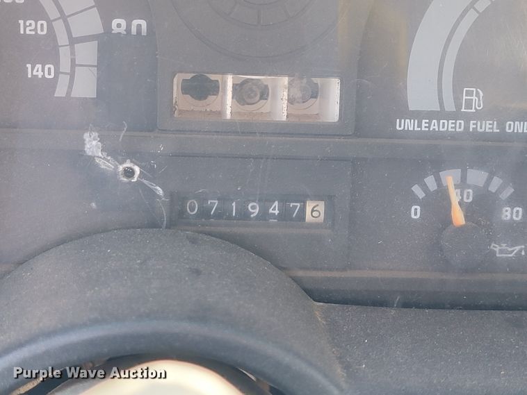 image for item JL9484 1990 GMC TopKick C6000  dump flatbed truck