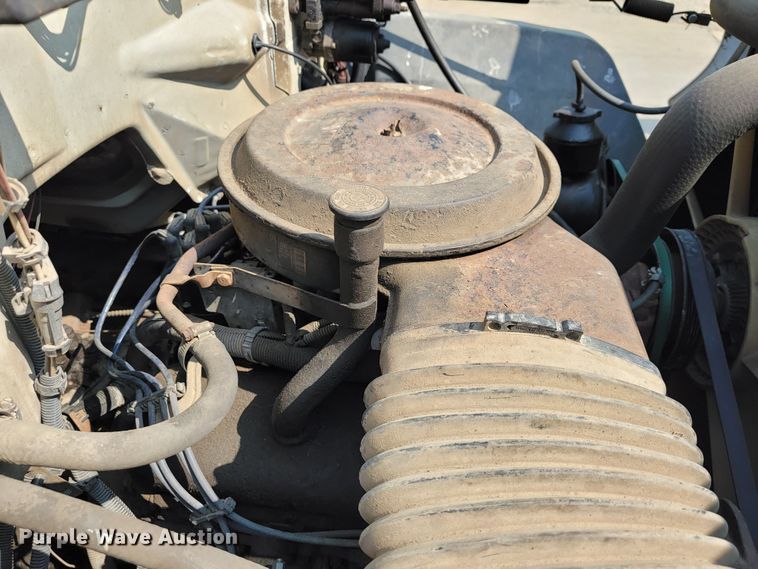 image for item JL9484 1990 GMC TopKick C6000  dump flatbed truck