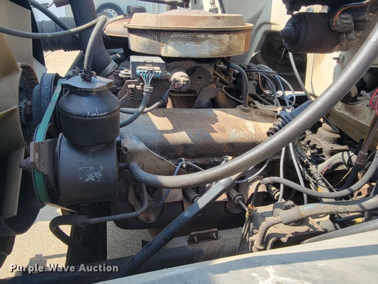 image for item JL9484 1990 GMC TopKick C6000  dump flatbed truck