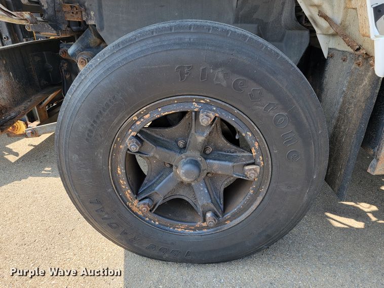 image for item JL9484 1990 GMC TopKick C6000  dump flatbed truck