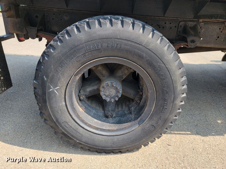 image for item JL9484 1990 GMC TopKick C6000  dump flatbed truck