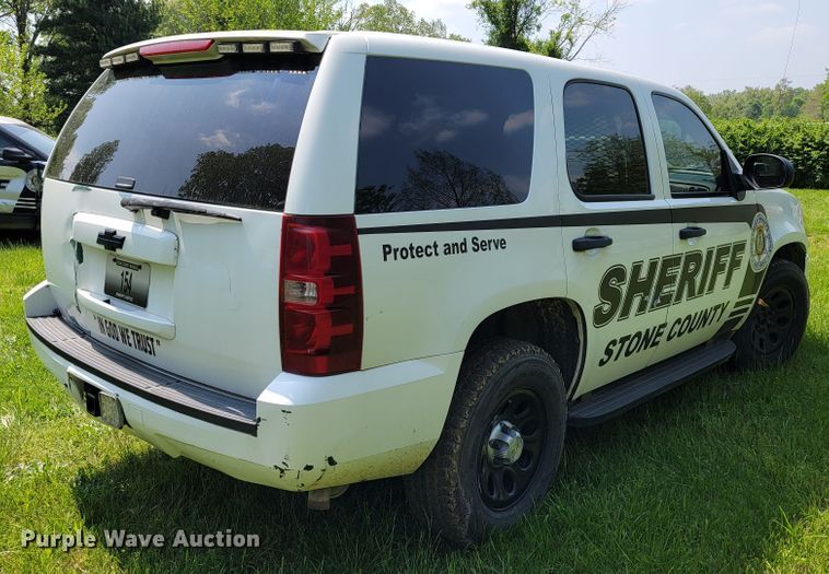 image for item JL9486 2011 Chevrolet Tahoe Police  SUV