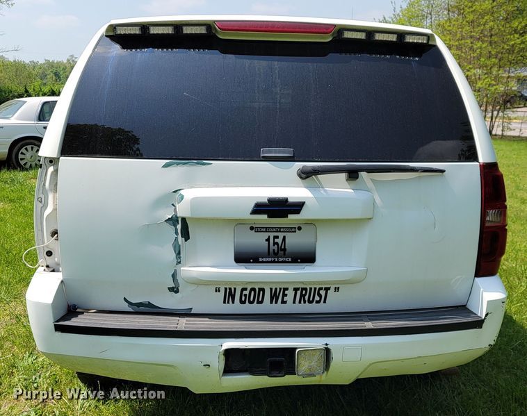 image for item JL9486 2011 Chevrolet Tahoe Police  SUV