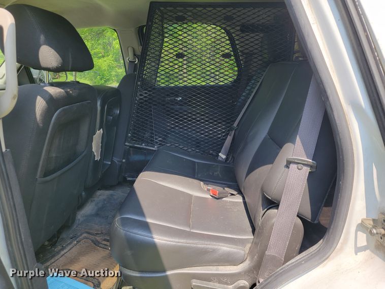 image for item JL9486 2011 Chevrolet Tahoe Police  SUV