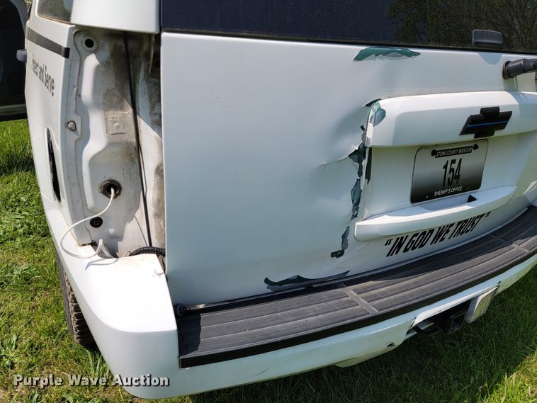 image for item JL9486 2011 Chevrolet Tahoe Police  SUV