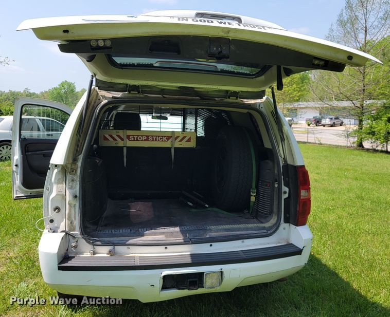 image for item JL9486 2011 Chevrolet Tahoe Police  SUV