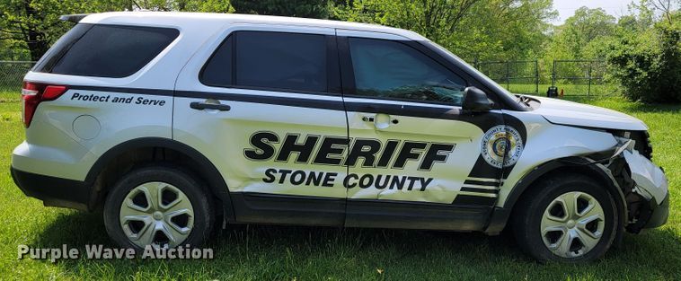 image for item JL9487 2013 Ford Explorer Police Interceptor  SUV