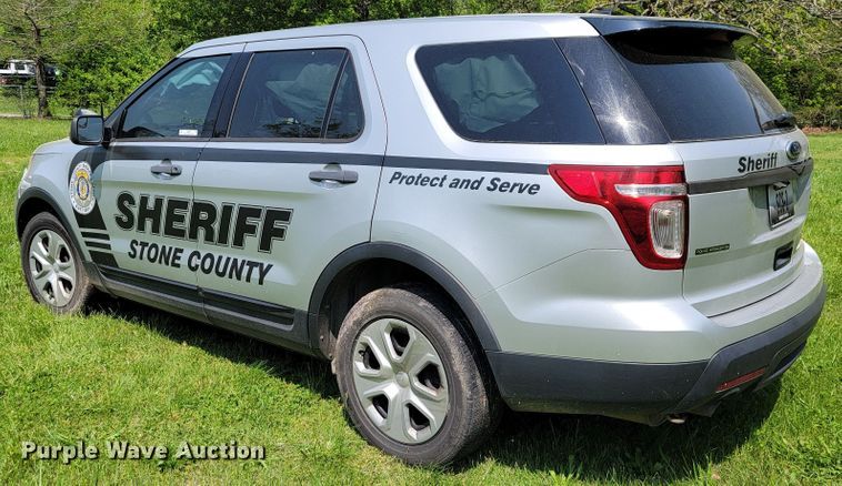 image for item JL9487 2013 Ford Explorer Police Interceptor  SUV