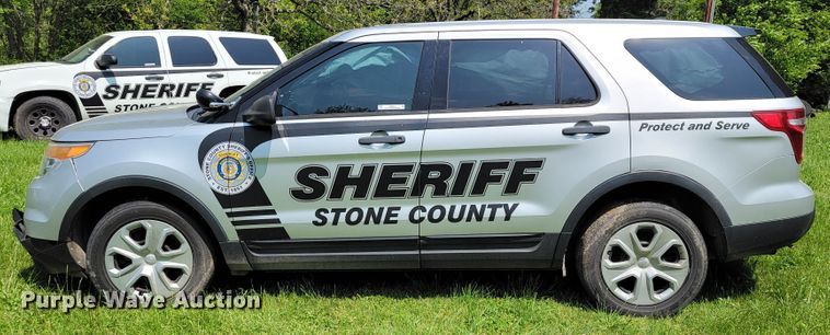 image for item JL9487 2013 Ford Explorer Police Interceptor  SUV