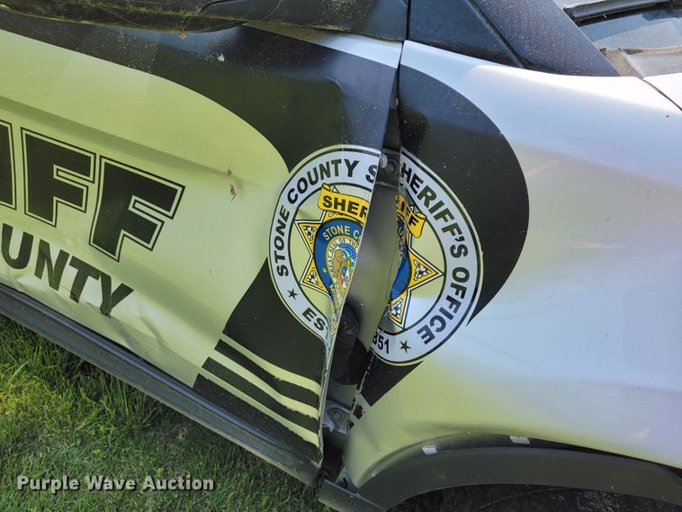 image for item JL9487 2013 Ford Explorer Police Interceptor  SUV