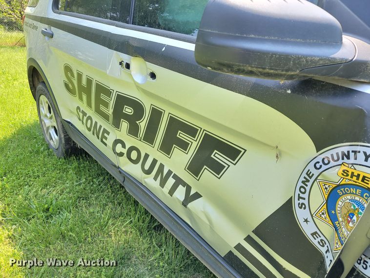 image for item JL9487 2013 Ford Explorer Police Interceptor  SUV