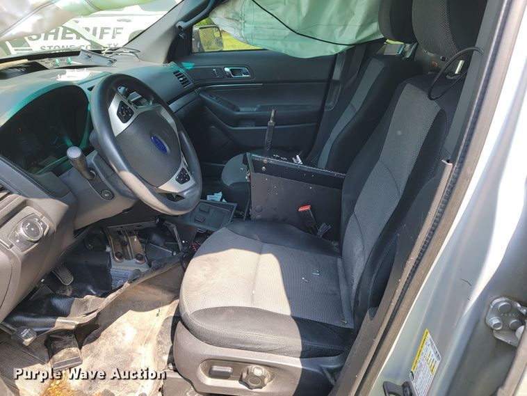 image for item JL9487 2013 Ford Explorer Police Interceptor  SUV